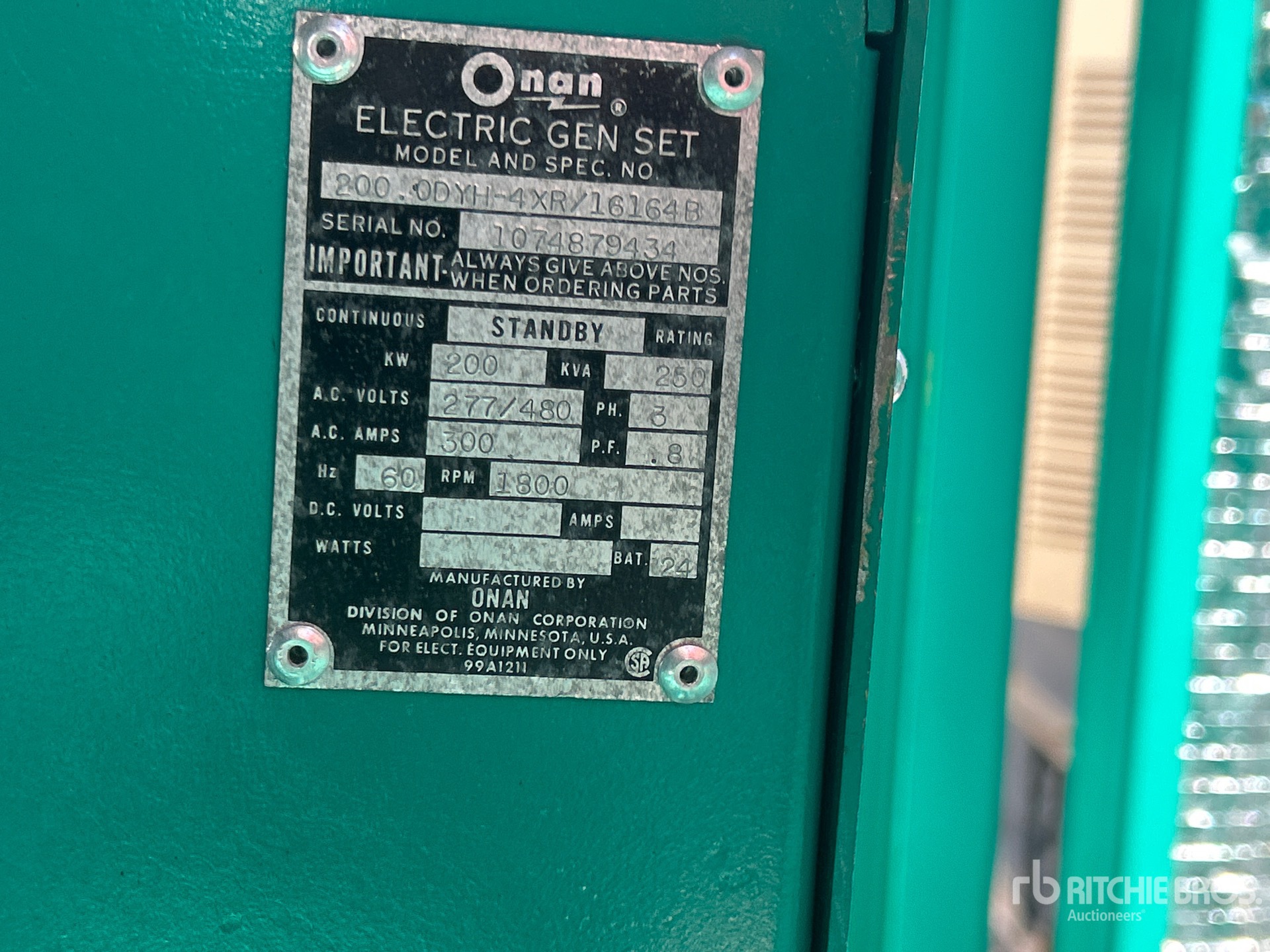 General Appearance with Seriennummer / FIN