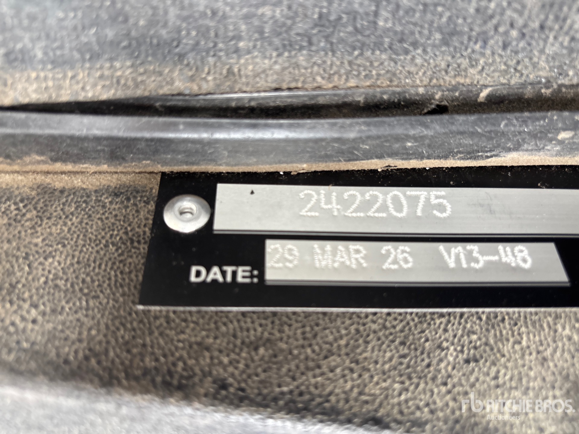 General Appearance with N.º de serie/VIN