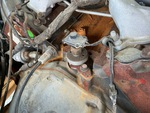 Engine with Oil Pump/Tach Drive (behind doghouse cover)