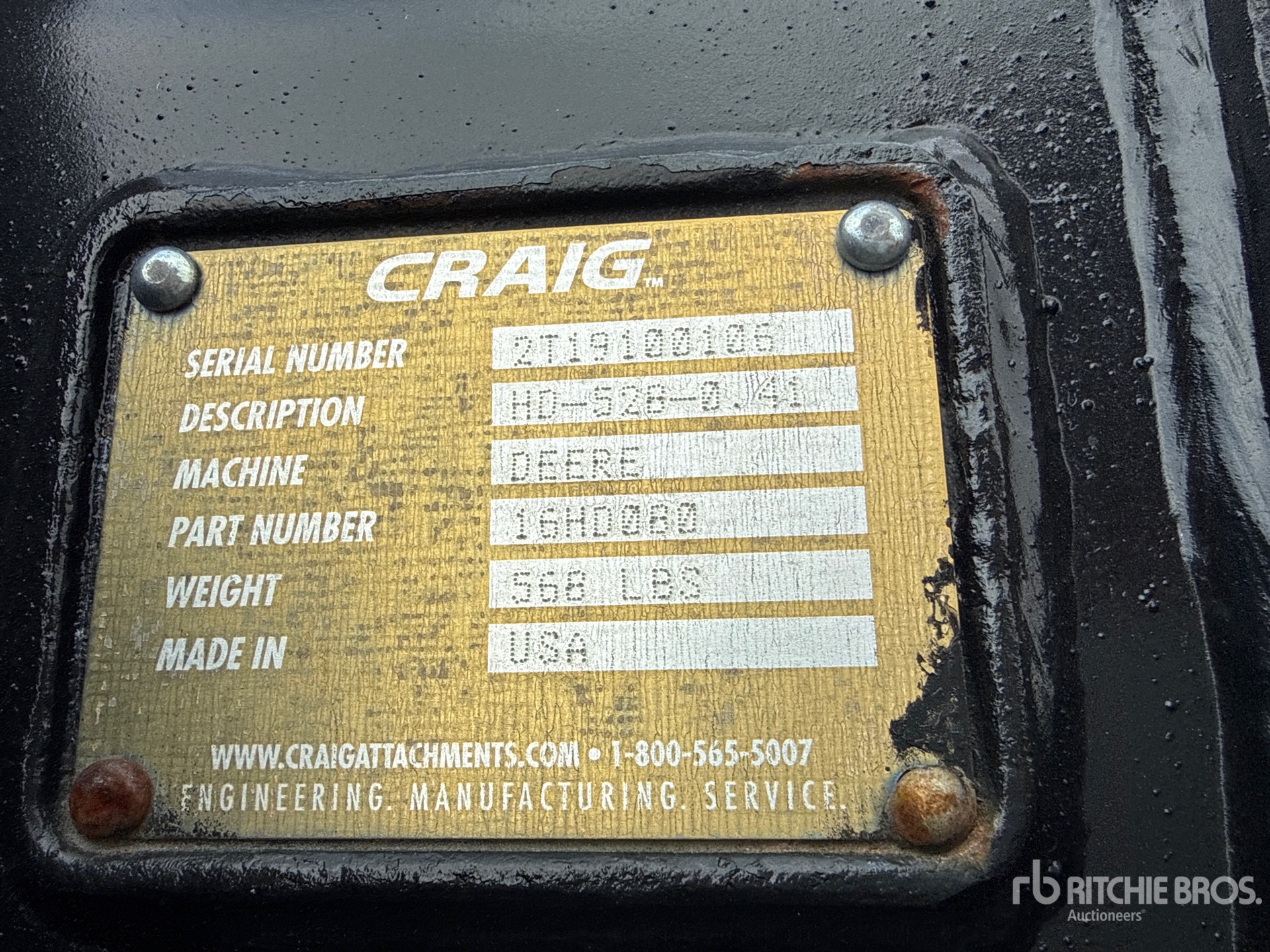 General Appearance with Numero seriale/numero d’identificazione del veicolo (VIN)