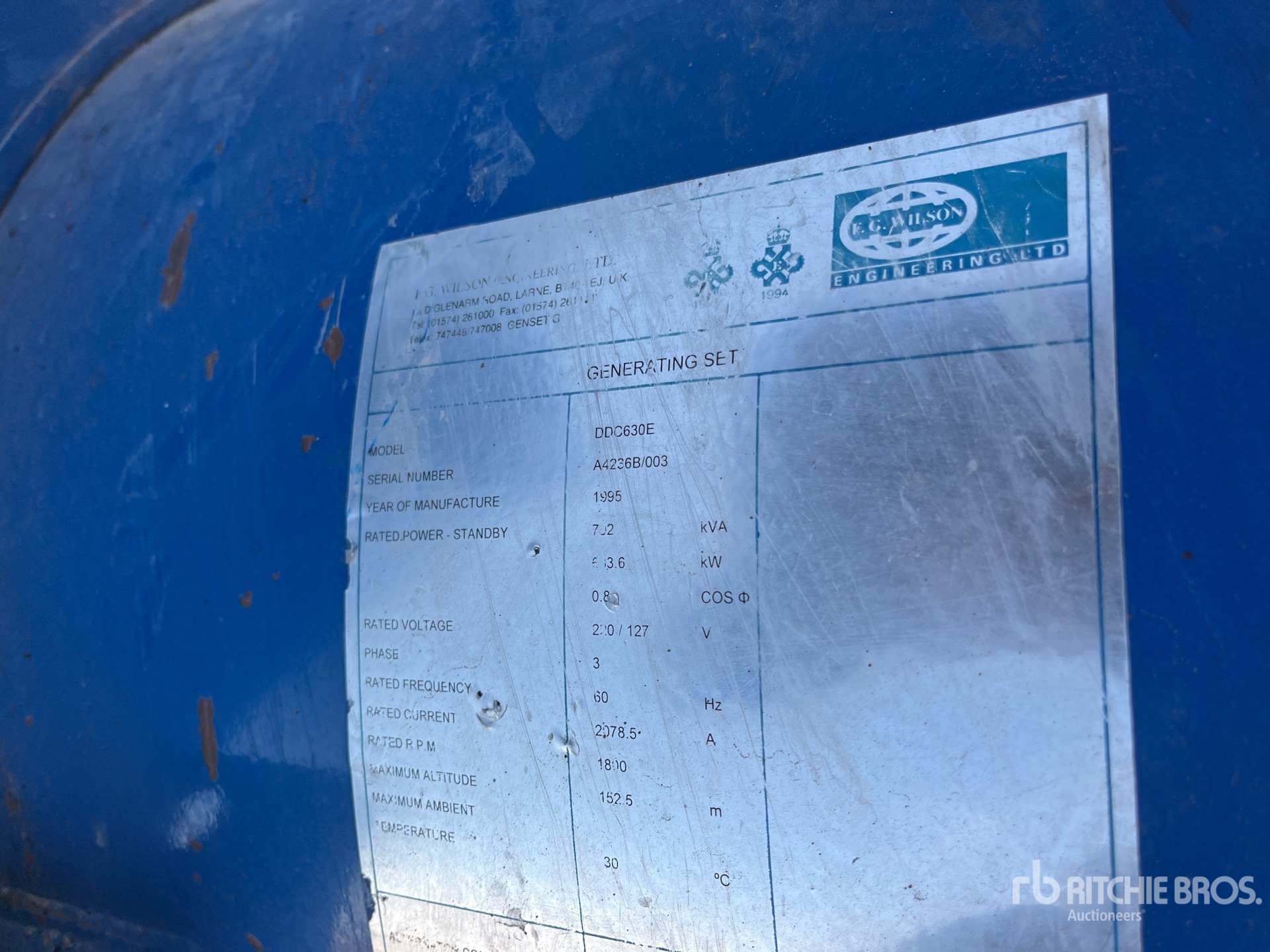 General Appearance with Seriennummer / FIN