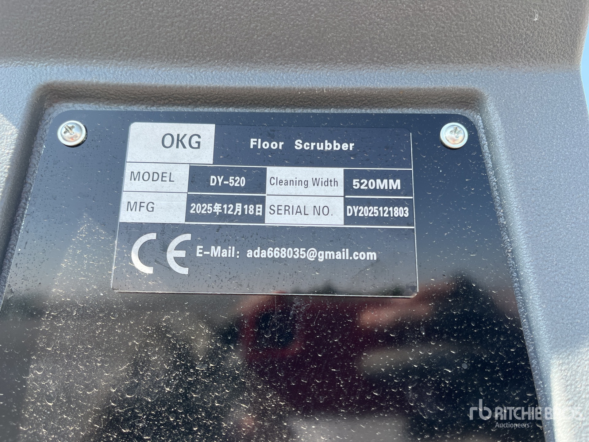 General Appearance with Numero seriale/numero d’identificazione del veicolo (VIN)