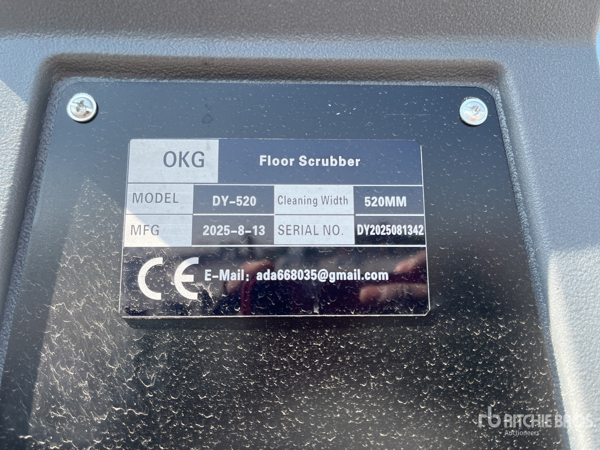 General Appearance with Numero seriale/numero d’identificazione del veicolo (VIN)