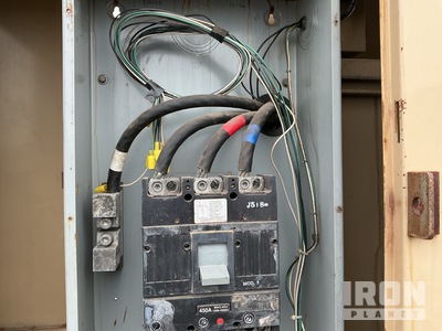 Generator with Cables and Connections