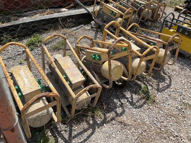 Quantity of (5) Dynapac Electric Concrete Vibrator (Inoperable) Quantity of (5) Dynapac Electric Concrete Vibrator (Inoperable)