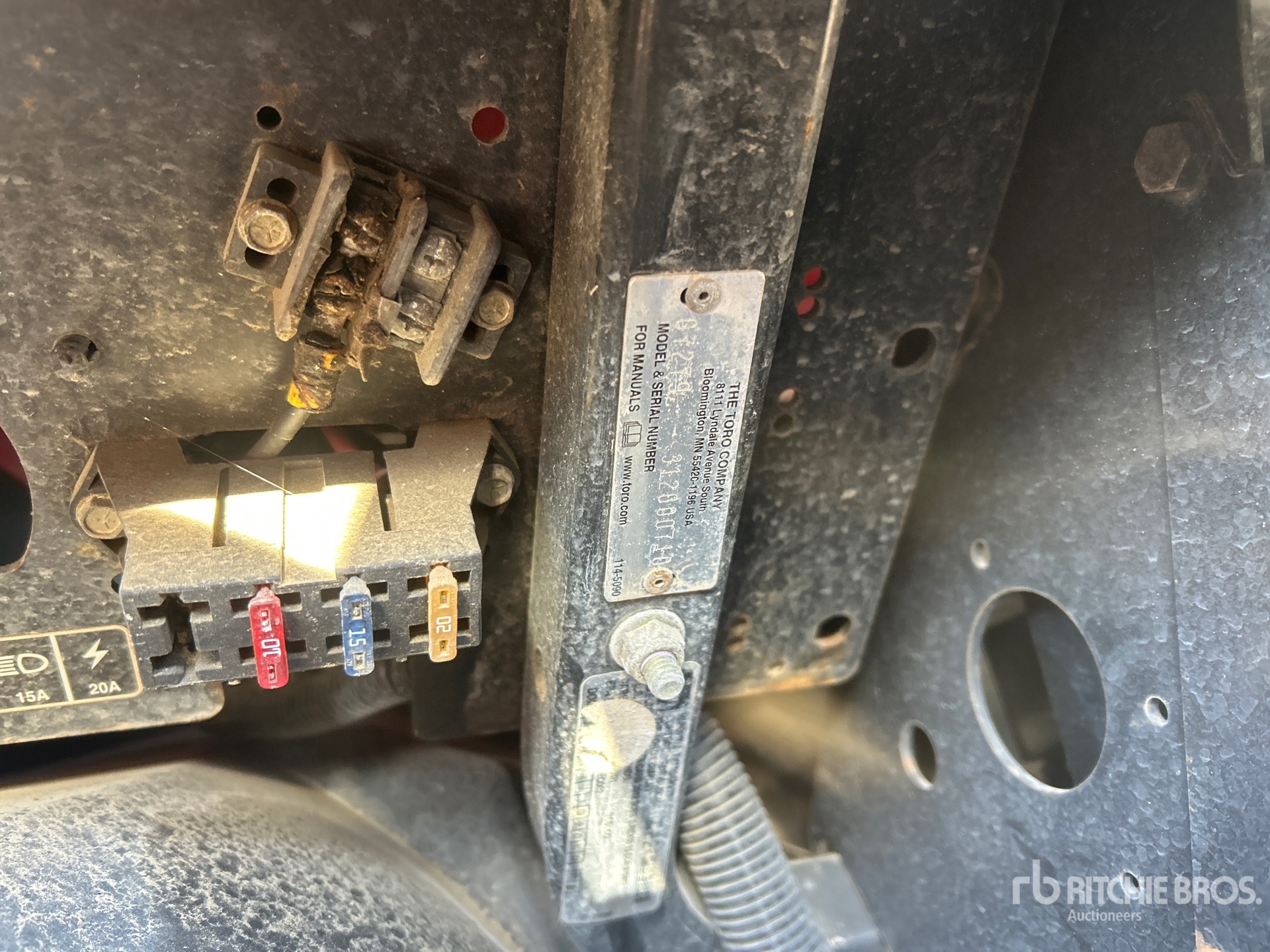 General Appearance with N.º de serie/VIN