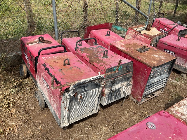Quantity of (6) Lincoln Electric Welder (Inoperable) Quantity of (6) Lincoln Electric Welder (Inoperable)