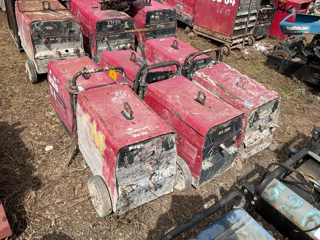 Quantity of (6) Lincoln Electric Welder (Inoperable)