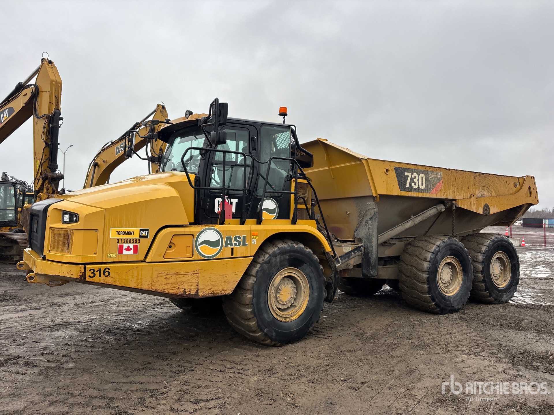 2019 Caterpillar 730