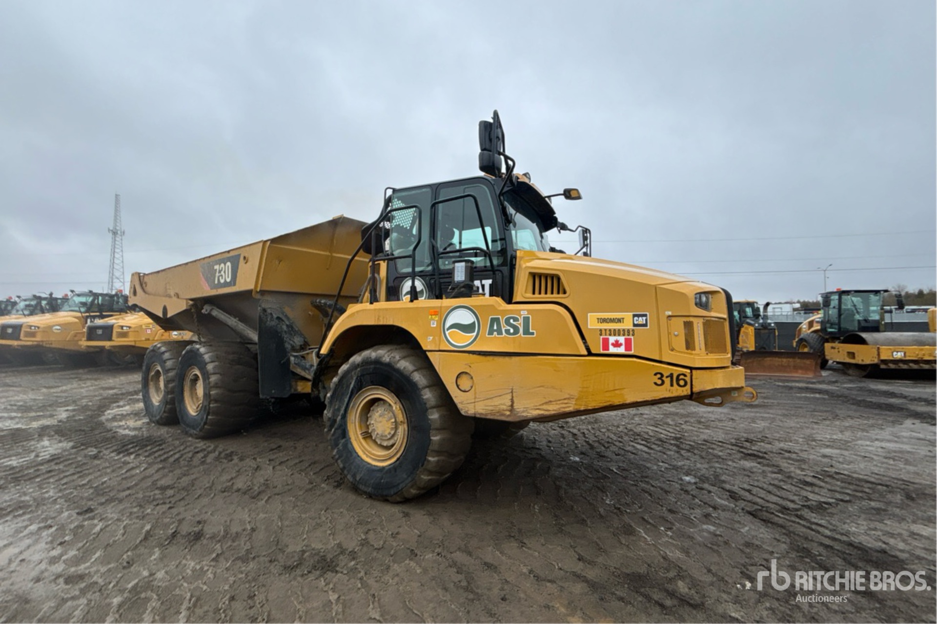 2019 Caterpillar 730