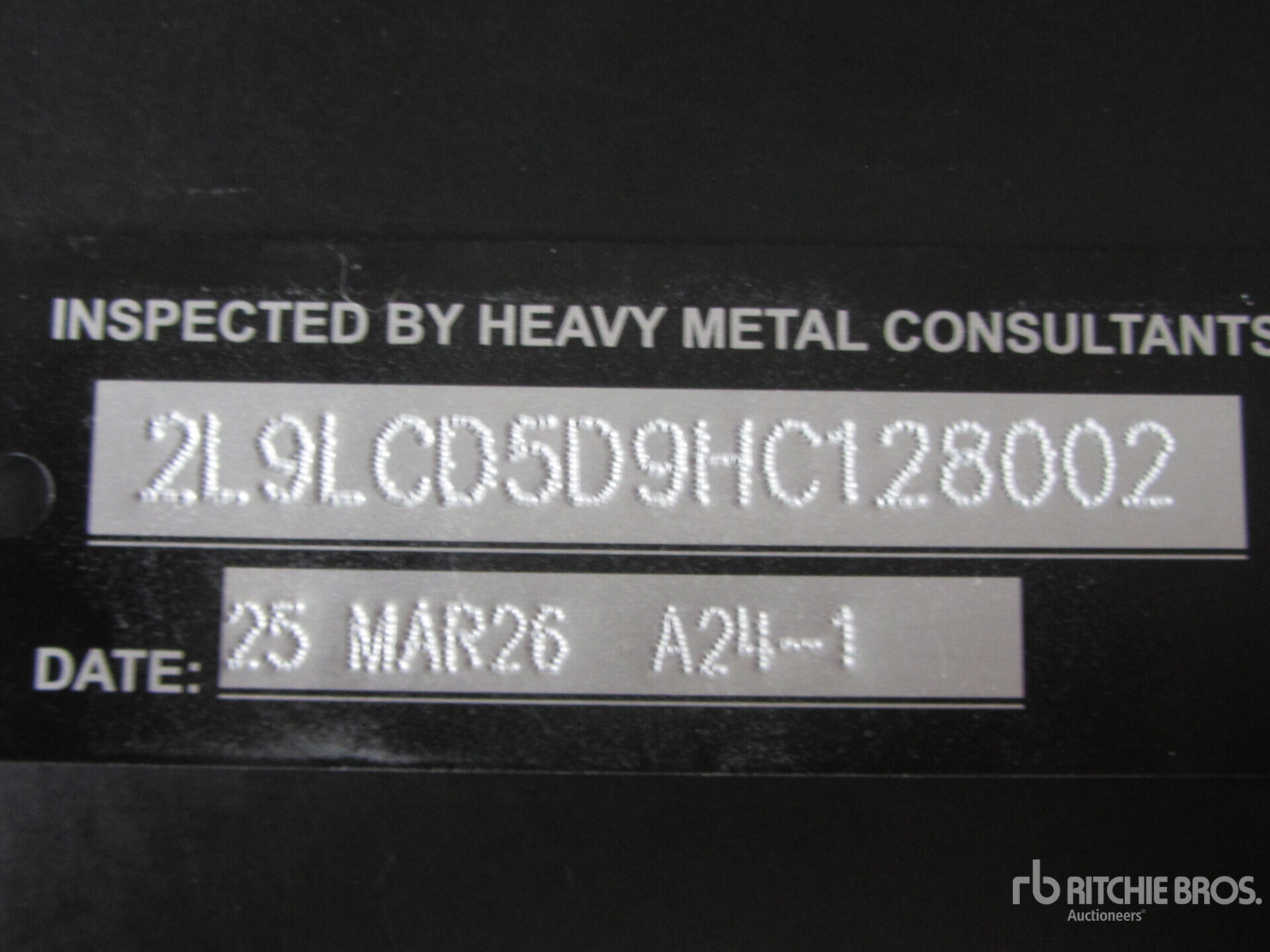 General Appearance with Numéro de série/Numéro d'identification du véhicule automobile