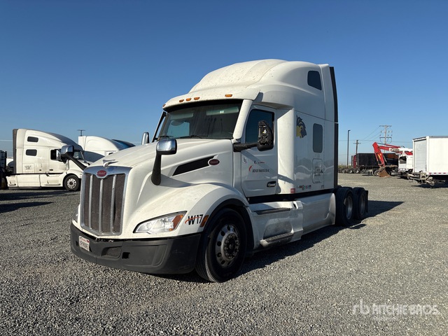 2024 Peterbilt 579 6x4 T/a Sleeper Truck Tractor