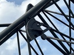 Crane Superstructure with Boom Angle Indicator