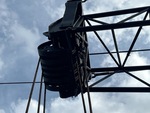Crane Superstructure with Point Sheaves