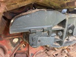 Undercarriage with Left Track Tensioner