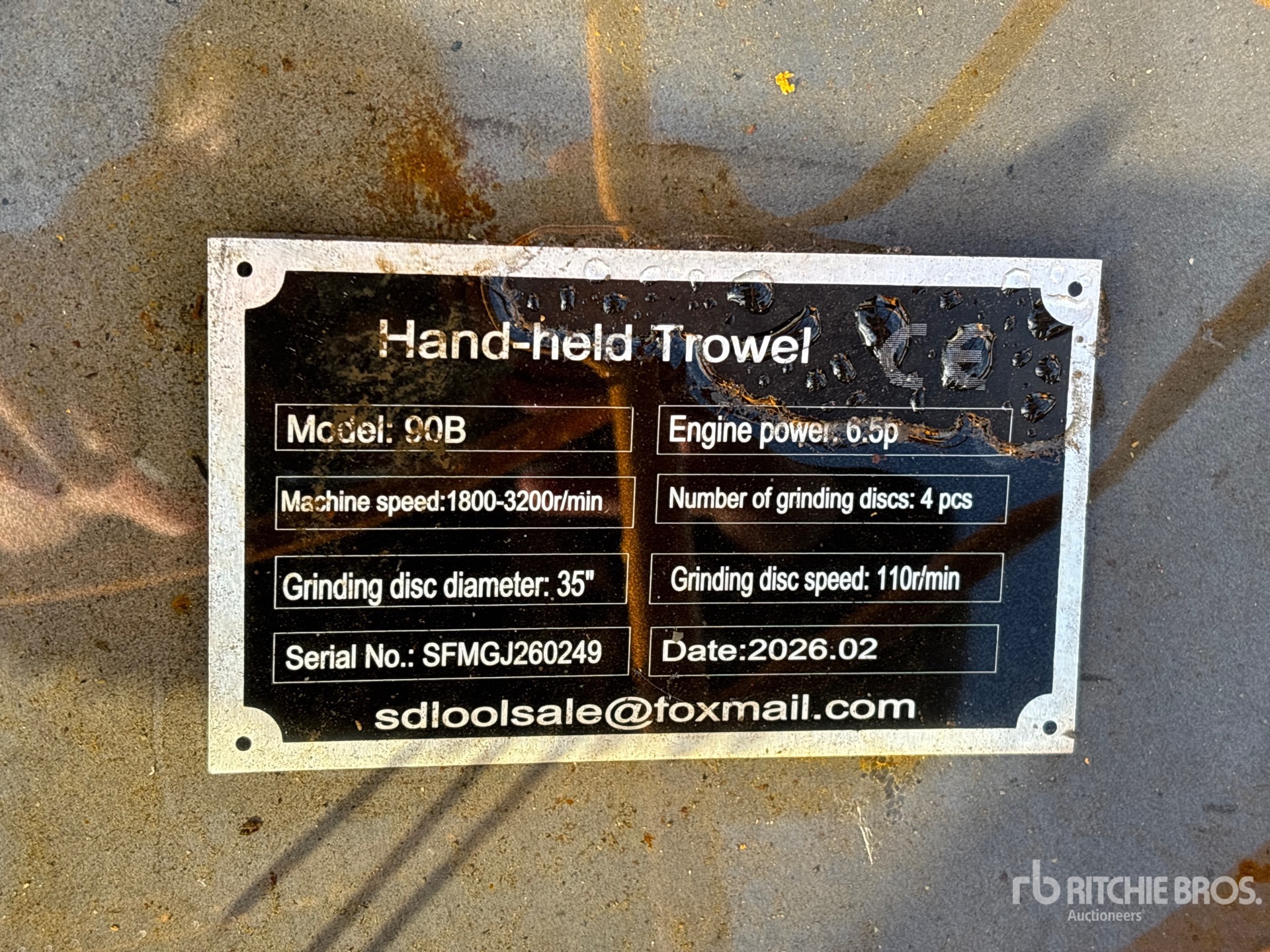 General Appearance with Numero seriale/numero d’identificazione del veicolo (VIN)