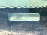 General Appearance with Frame Stamp Serial Number/VIN Photo