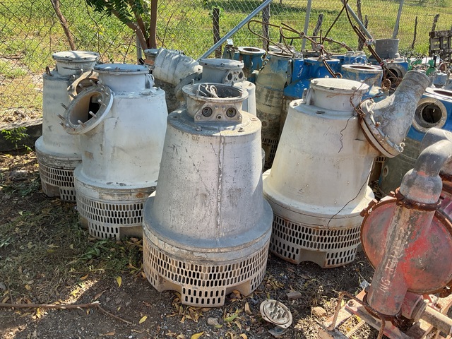 Quantity of (6) Flygt Electric Submersible Water Pump (Inoperable)