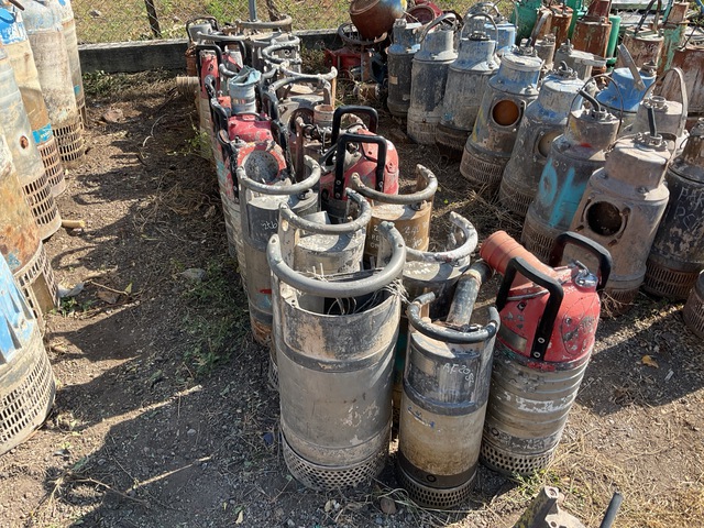 Quantity of (27) Electric Submersible Water Pump (Inoperable) Quantity of (27) Electric Submersible Water Pump (Inoperable)
