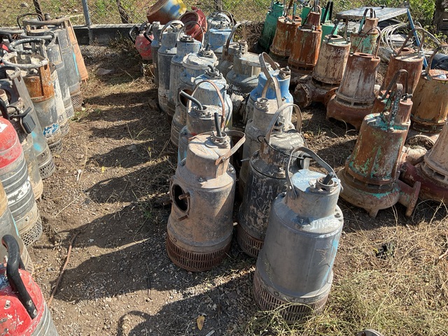 Quantity of (15) Flygt Electric Submersible Water Pump (Inoperable)