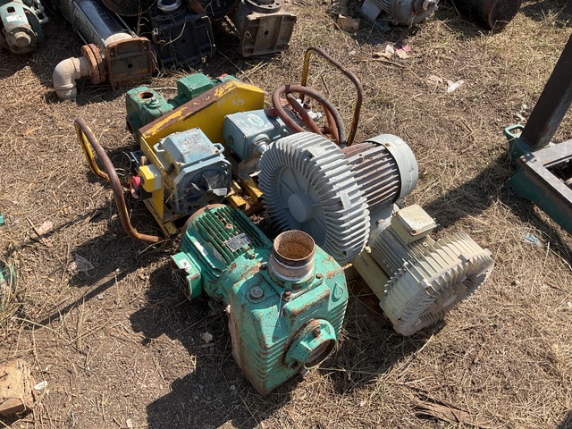 Quantity of (4) (2) Ring Blower (3) Water Pump (Inoperable)