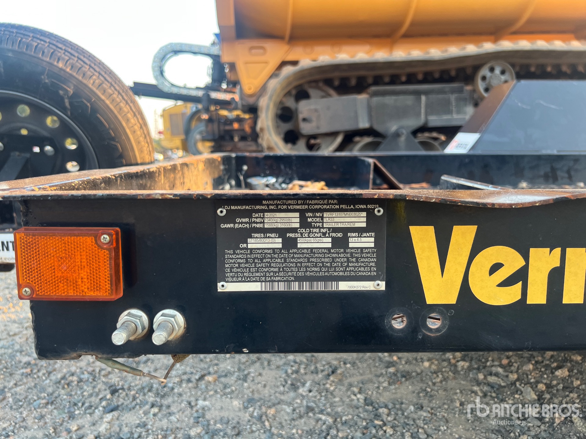 2021 Vermeer TLR33