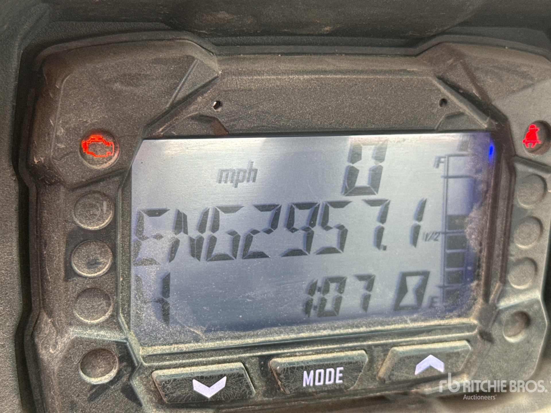General Appearance with Hour Meter / Odometer