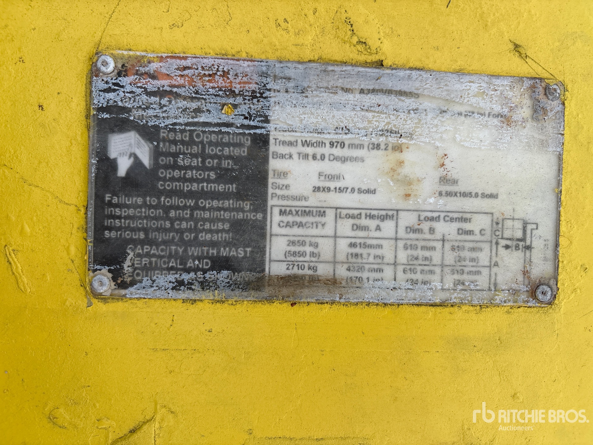 General Appearance with Seriennummer / FIN