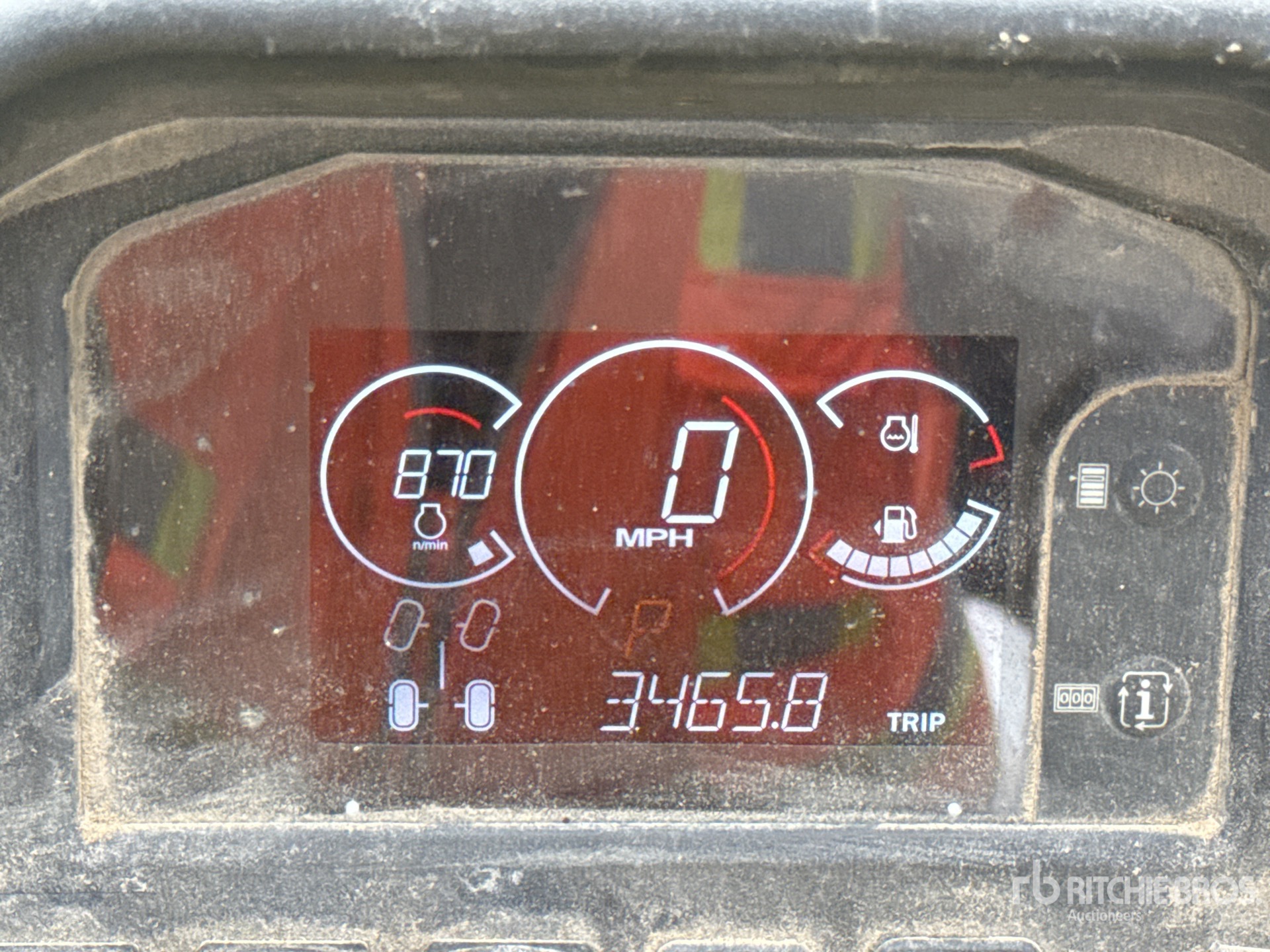 General Appearance with Hour Meter / Odometer