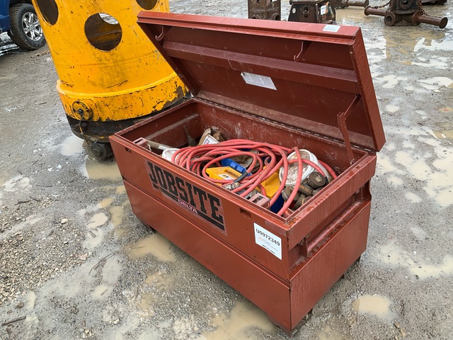 Jobsite Toolbox w/ Drill Casing Related Tooling & Connection Related Components Jobsite Toolbox w/ Drill Casing Related Tooling & Connection Related Components