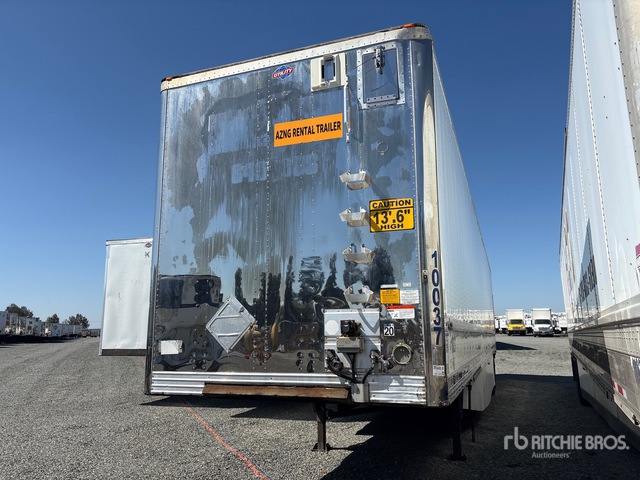 2017 Utility Vs2dx 53 Ft X 102 In T/a Van Trailer