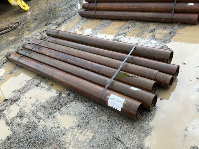 Quantity of (5) Range 1 7 ft Long 5 in Diameter Drill Casing