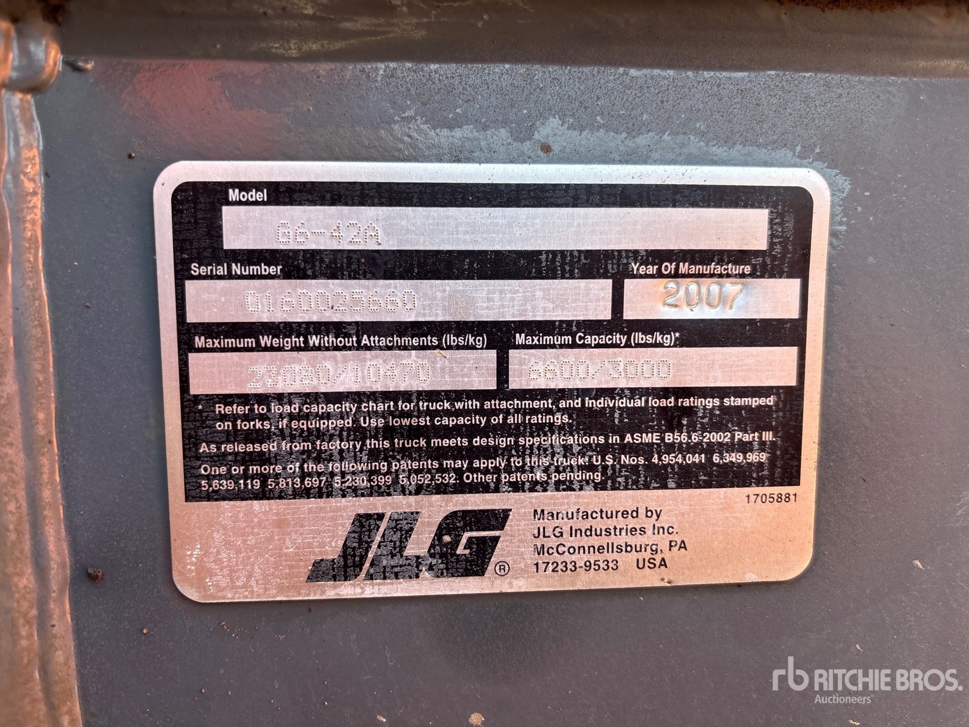 General Appearance with Numéro de série/Numéro d'identification du véhicule automobile