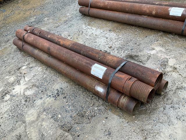 Quantity of (5) Range 1 7 ft Length, 5 in Diameter Casing