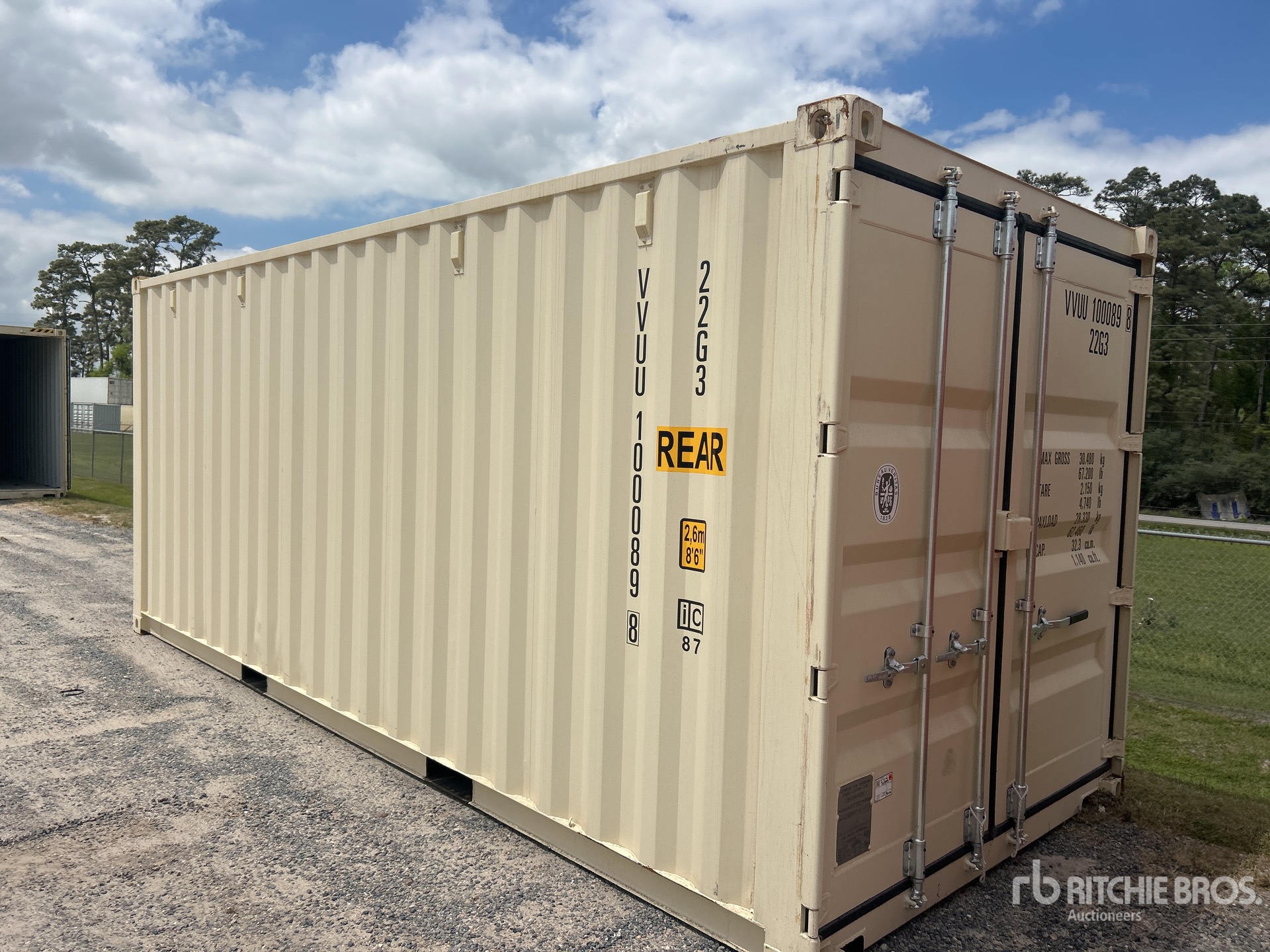 General Appearance with Picture, Left Rear Corner