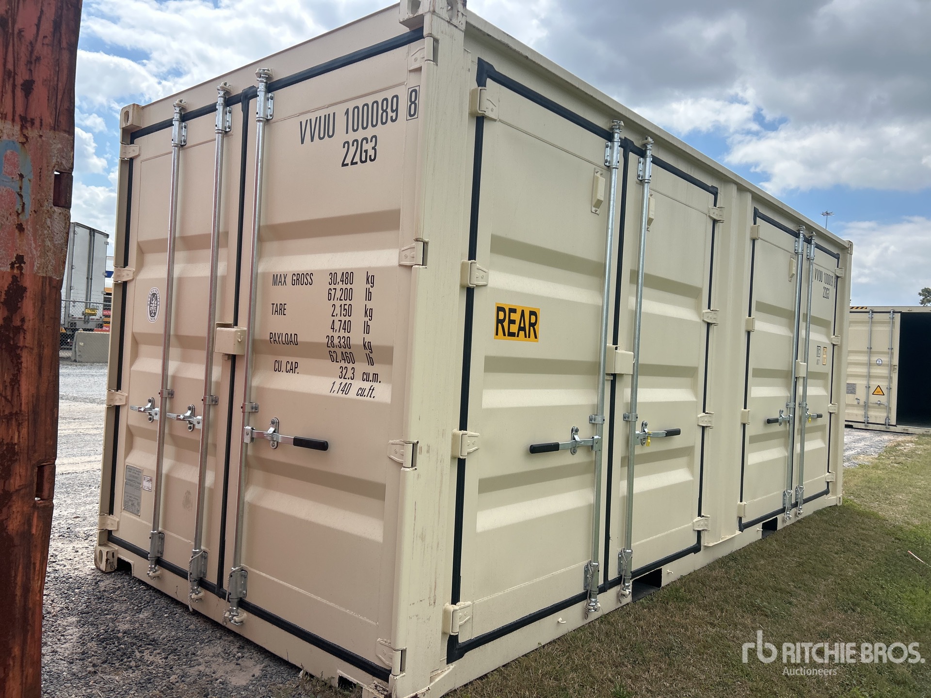 General Appearance with Picture, Right Rear Corner