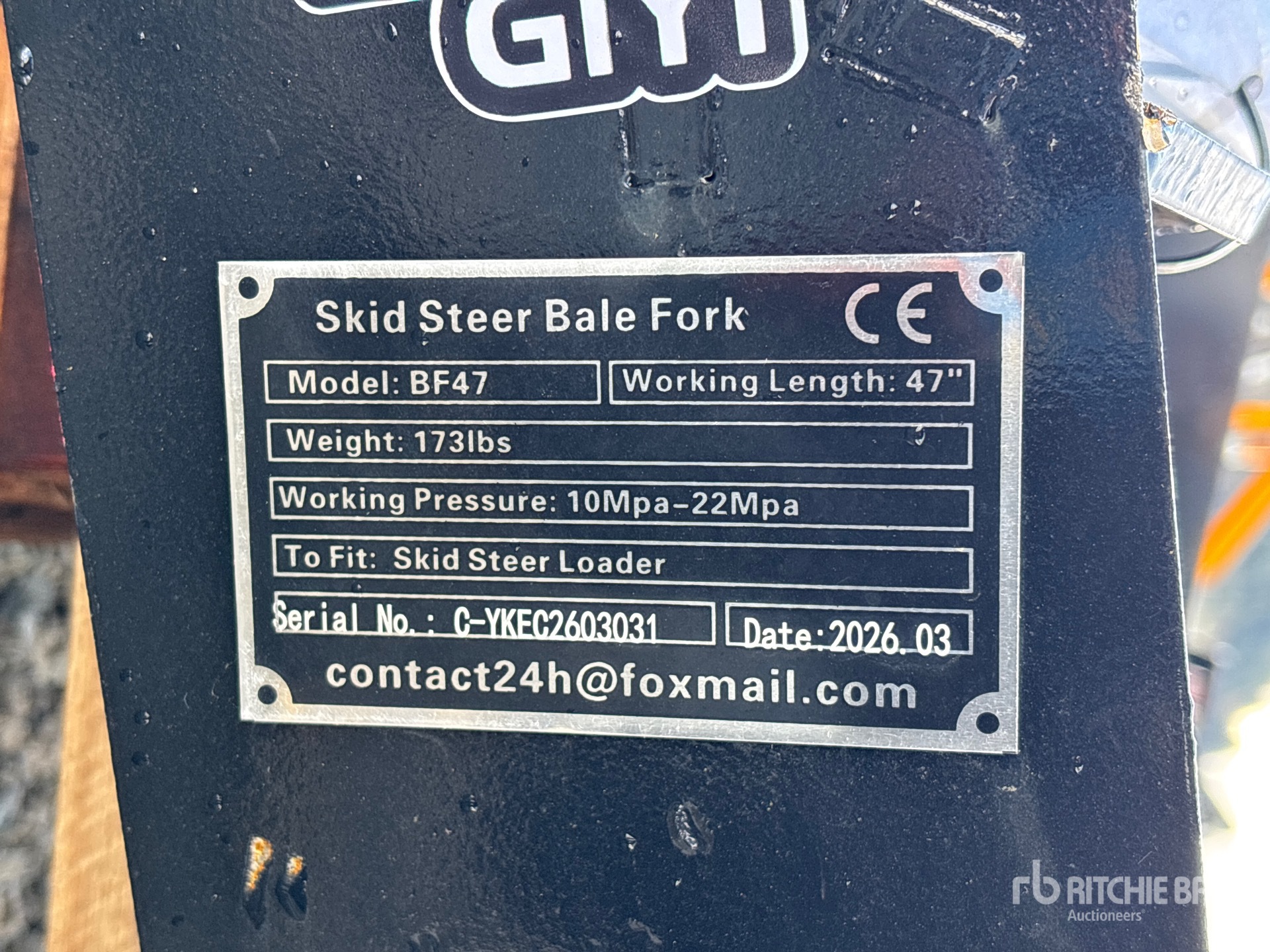 General Appearance with Numer seryjny/numer identyfikacyjny pojazdu