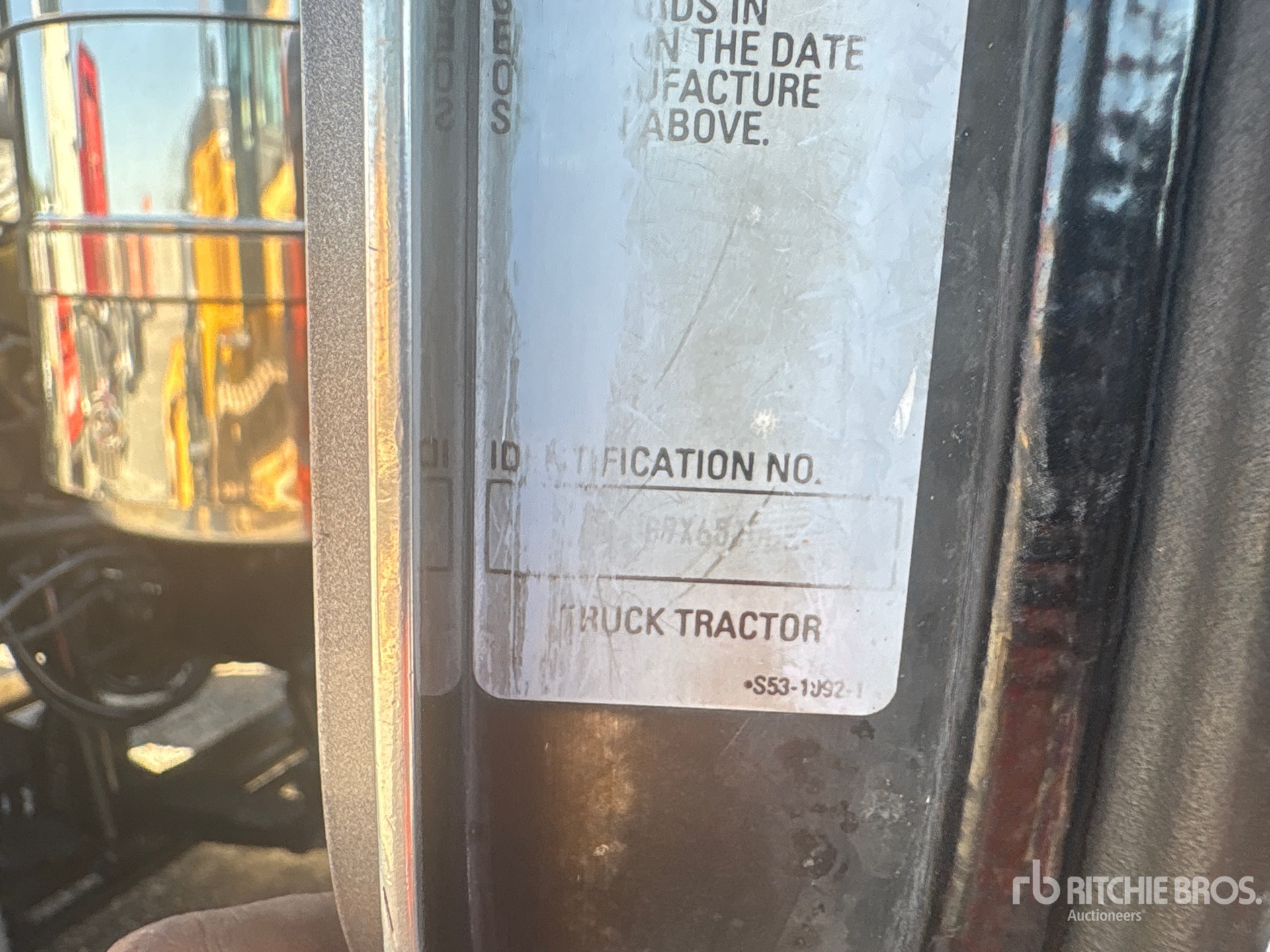 General Appearance with N.º de serie/VIN