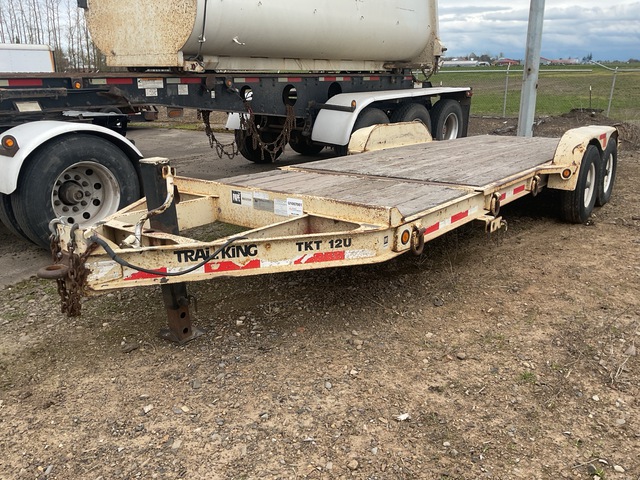 2006 Trail King TKT12U-202 20 ft T/A Tilt Deck Trailer