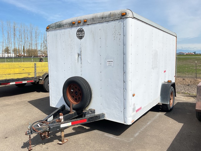 1998 Wells Cargo 12 ft S/A Enclosed Trailer