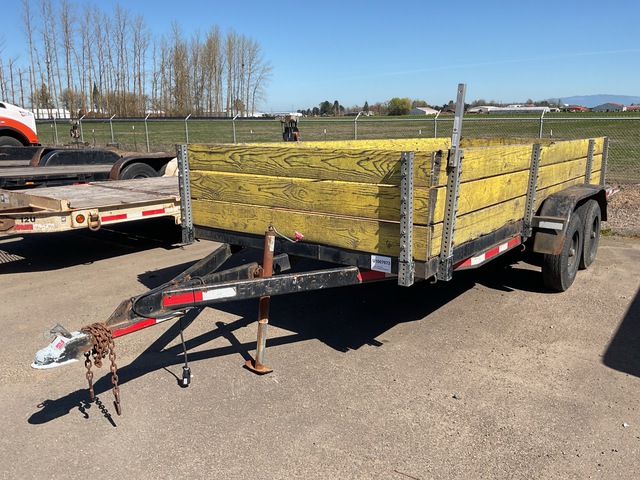 ASMBL Cone 16 ft T/A Equipment Trailer