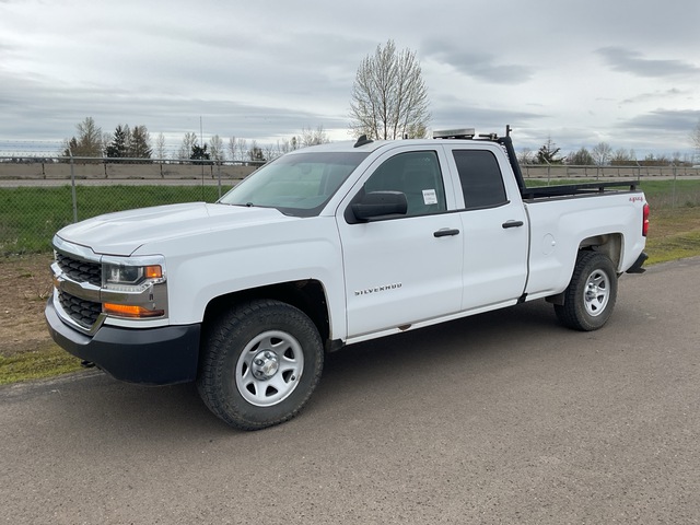 2016 Chevrolet Silverado 1500 4x4 Crew Cab Pickup