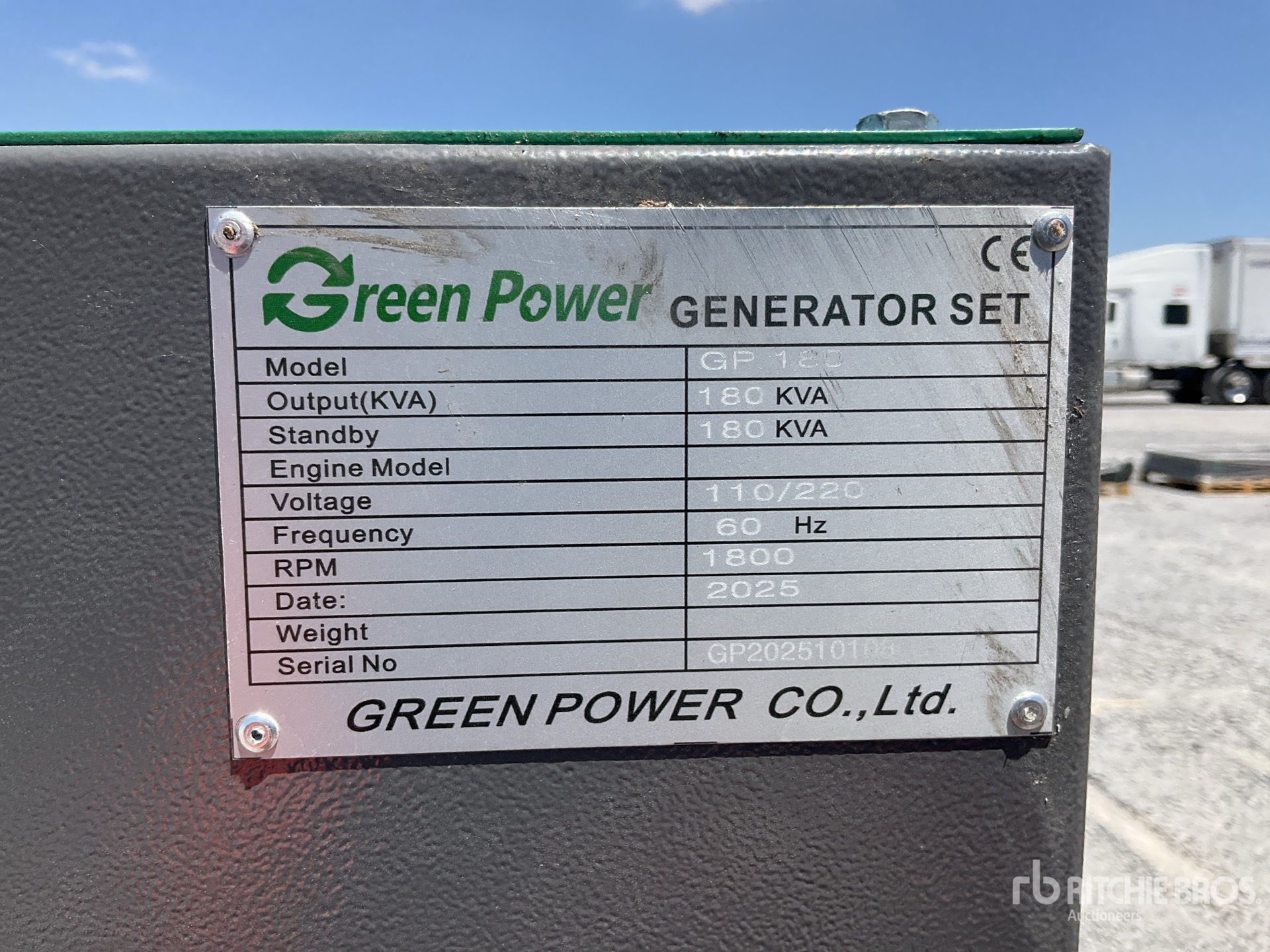 General Appearance with Numero seriale/numero d’identificazione del veicolo (VIN)