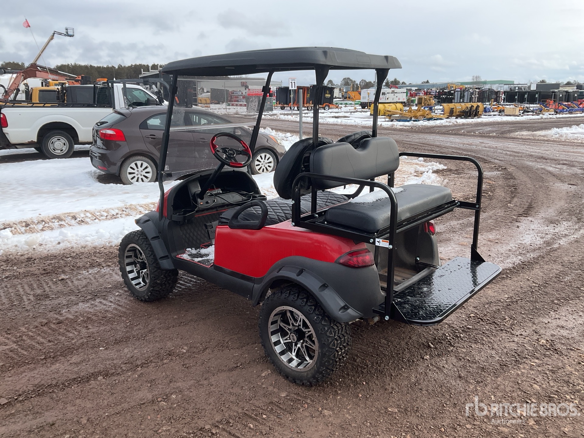 General Appearance with Picture, Left Rear Corner