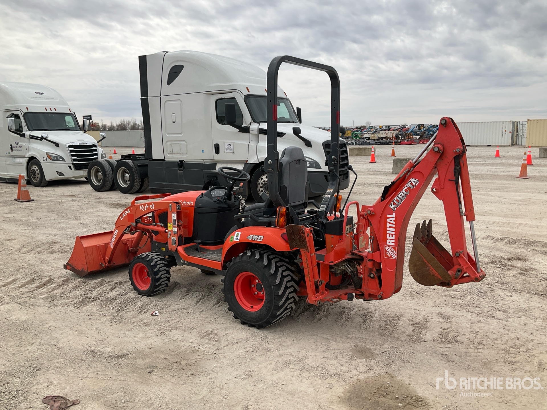 General Appearance with Picture, Left Rear Corner