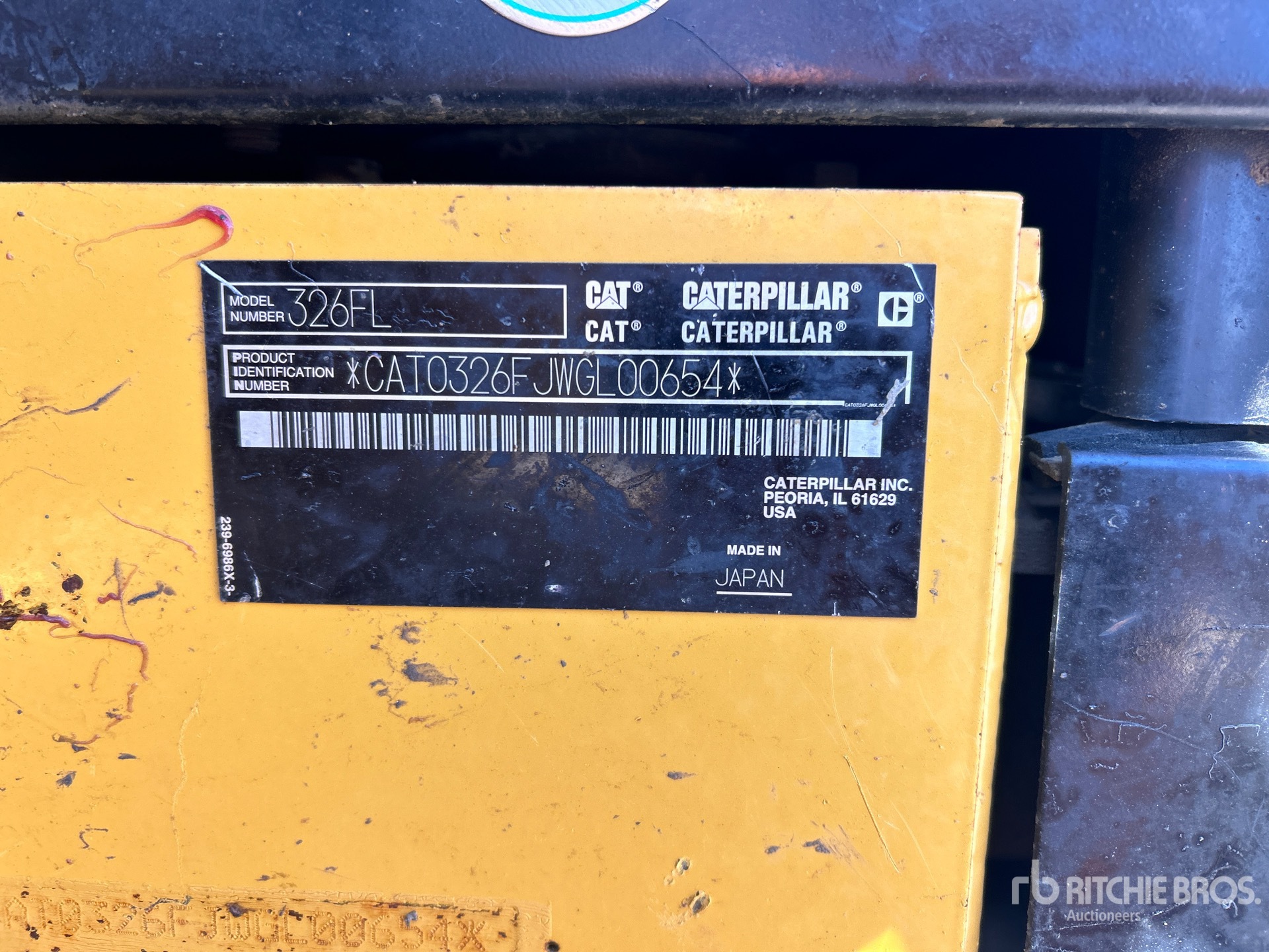 General Appearance with Numéro de série/Numéro d'identification du véhicule automobile