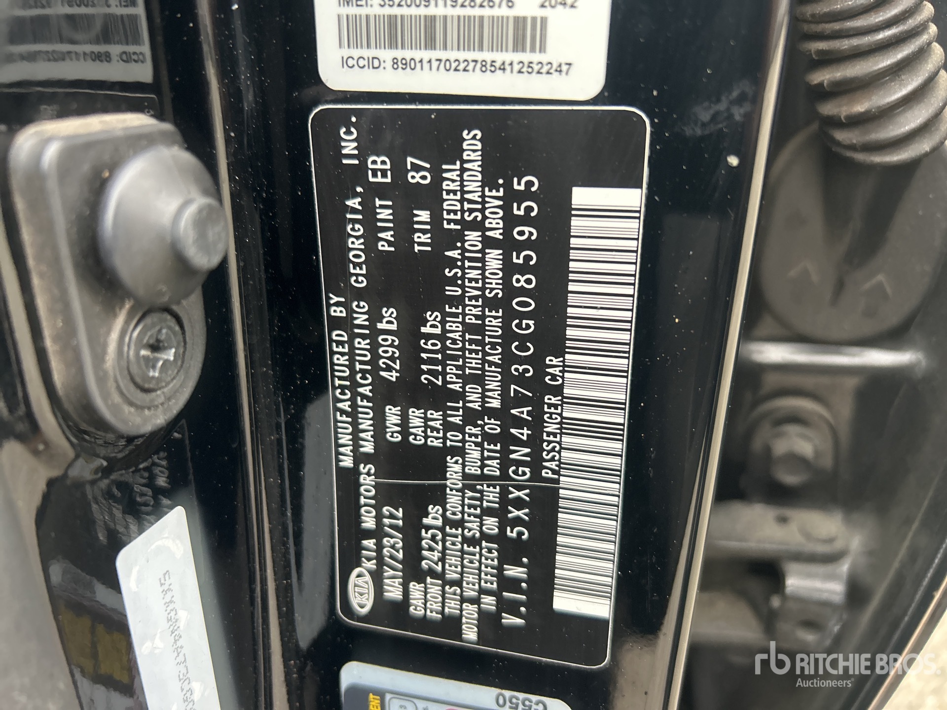 General Appearance with Seriennummer / FIN