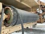 Chassis with Discharge Conveyor Head and Tail Pulley