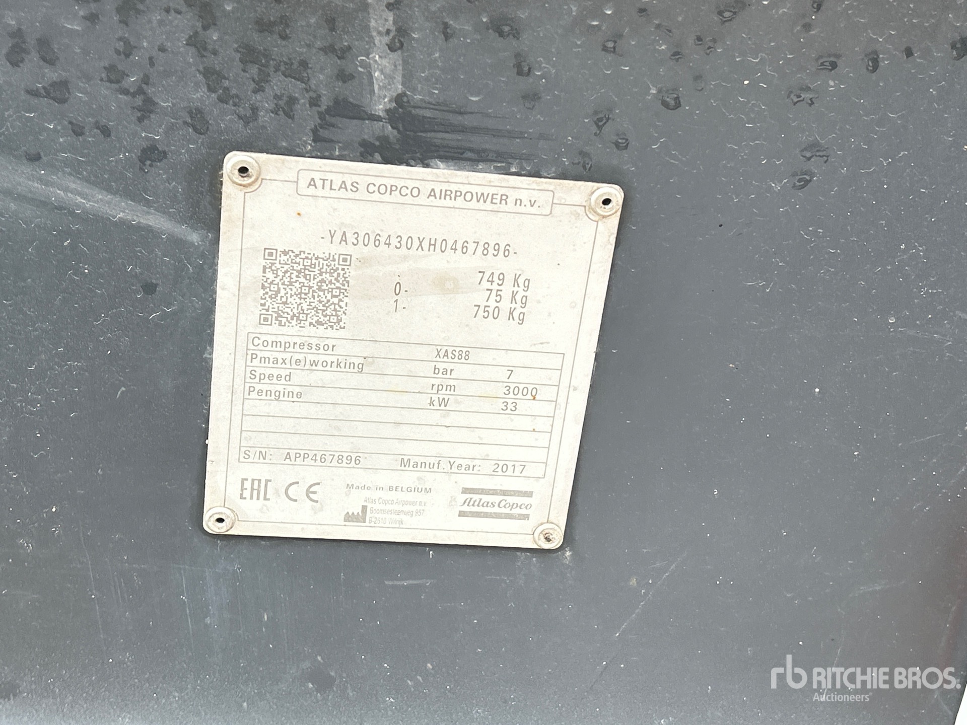 General Appearance with Seriennummer / FIN