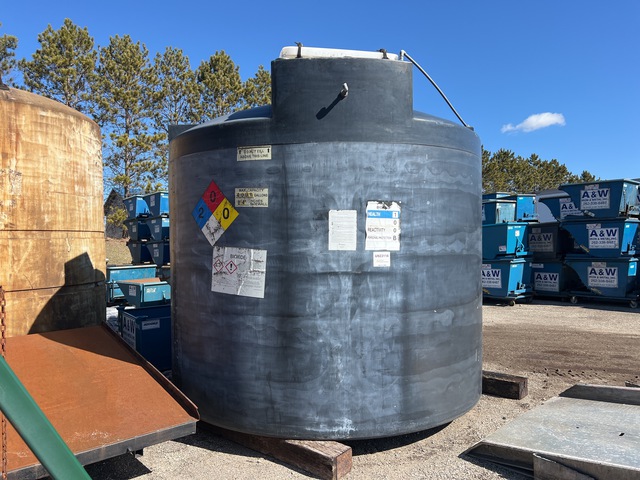 ACA 4000 gal Poly Chemical Tank